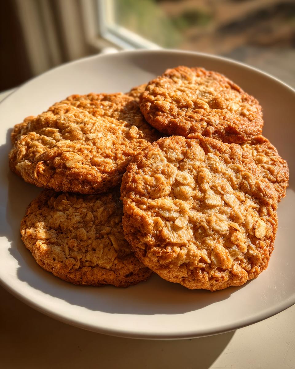 Spiced Chewy Oatmeal Cookies - detail 3