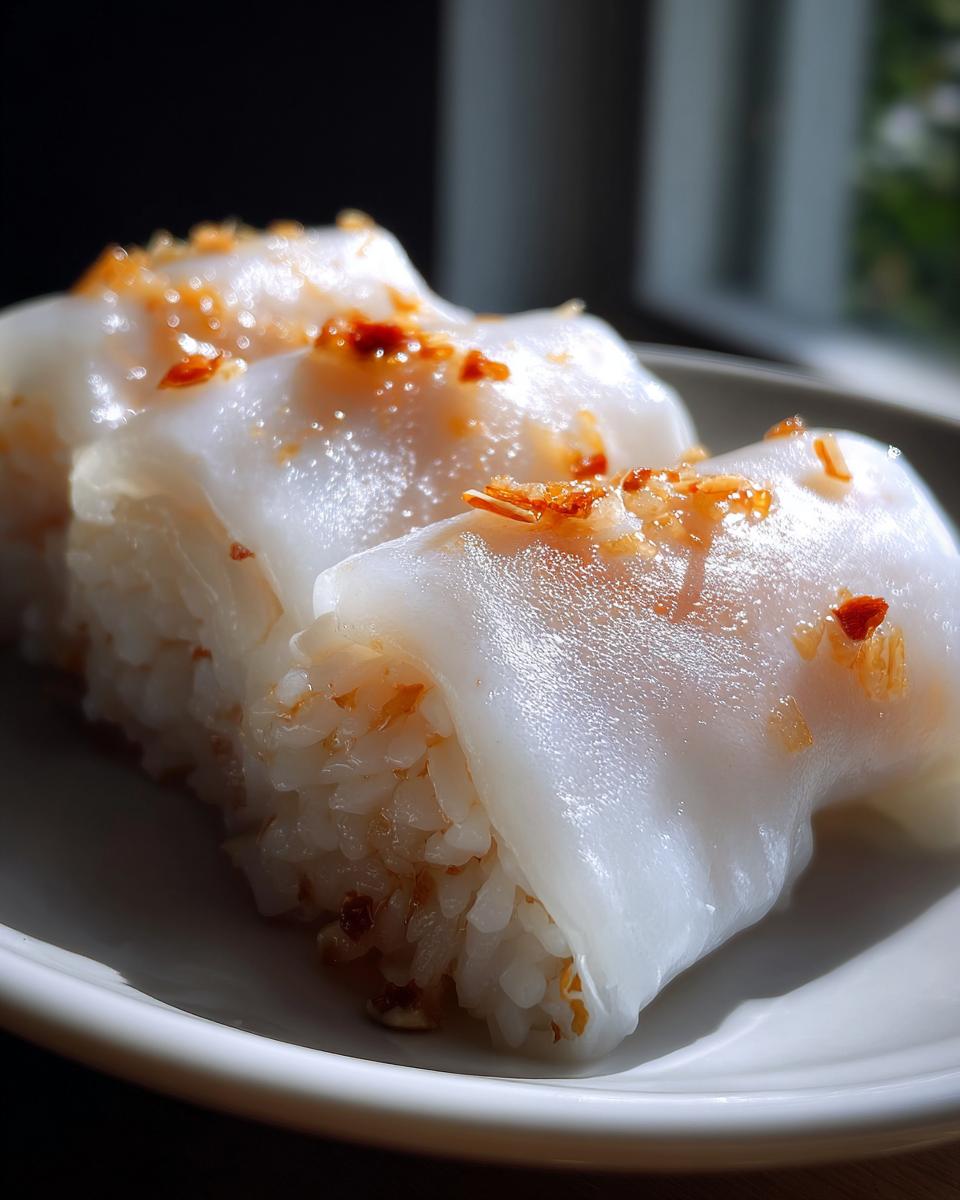 Steamed Rice Rolls - detail 1