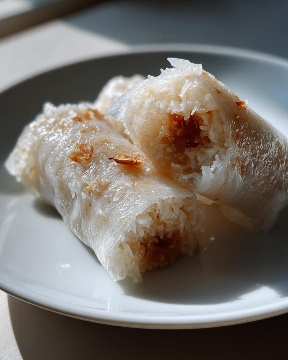 Steamed Rice Rolls - detail 2