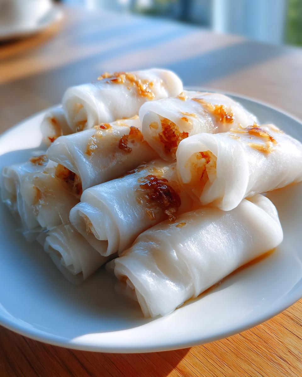 Steamed Rice Rolls - detail 3