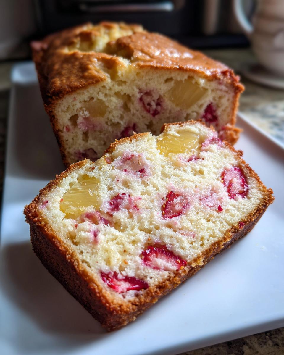 Strawberry Pineapple Pound Cake - detail 1