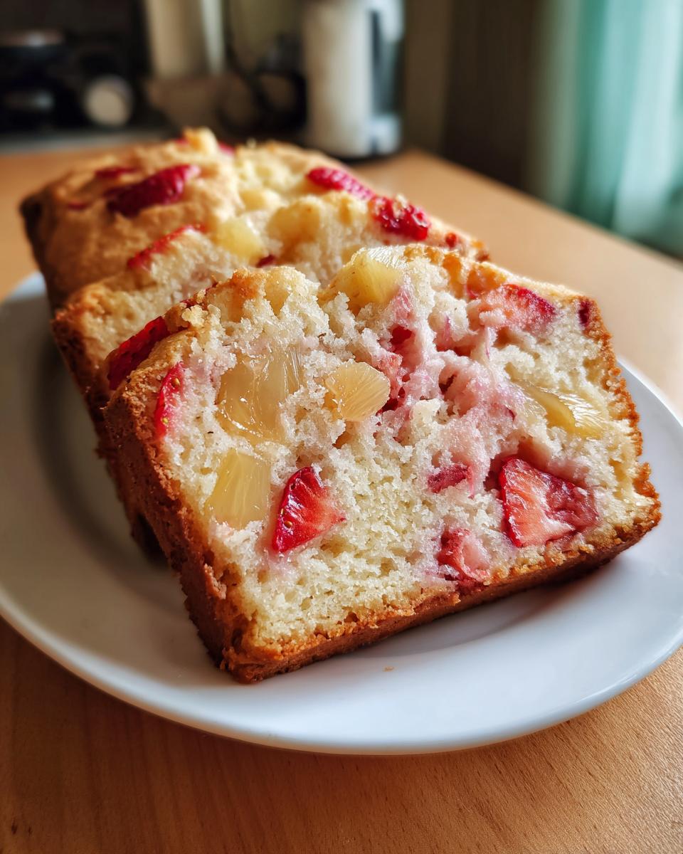 Strawberry Pineapple Pound Cake - detail 3