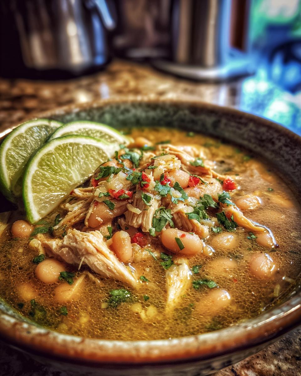 Summer White Chicken Chili - detail 4