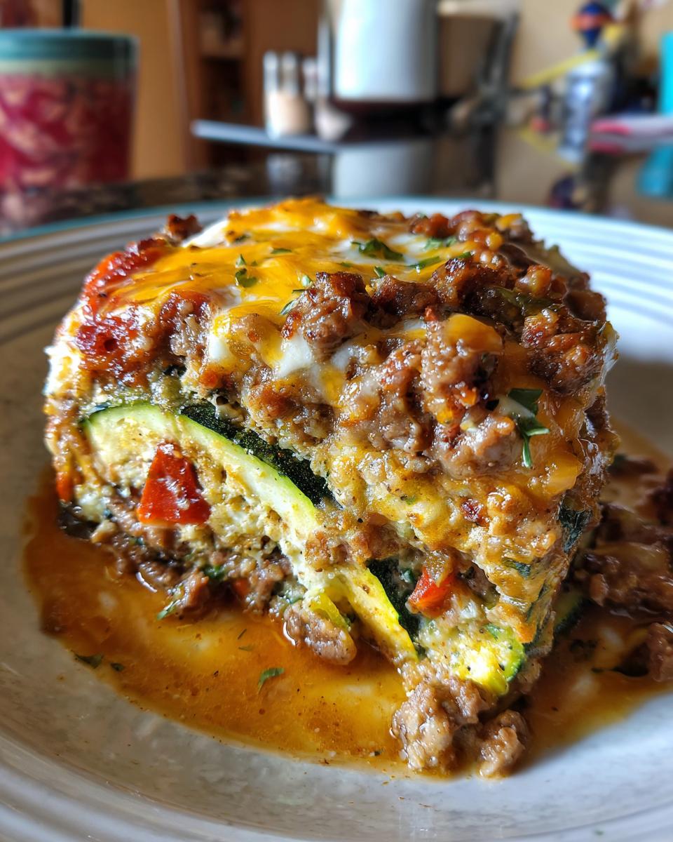 Tex-Mex Zucchini Bake - detail 4