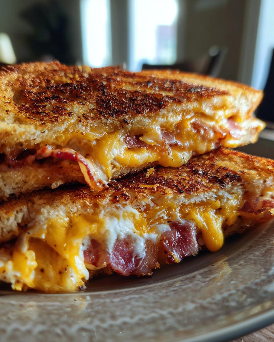 Triple Cheese Bacon Melt Sandwich - detail 1