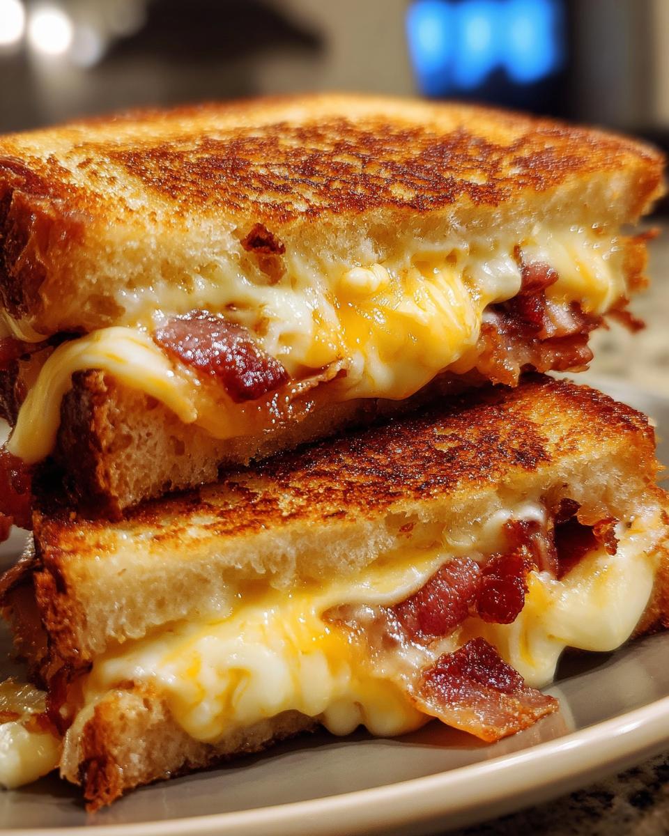 Triple Cheese Bacon Melt Sandwich - detail 3