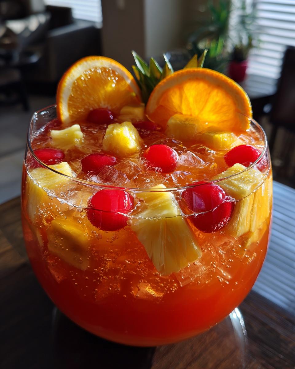Tropical Fruit Punch - detail 1