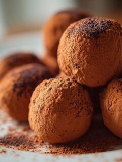 Vanilla and Dulce de Leche Truffles
