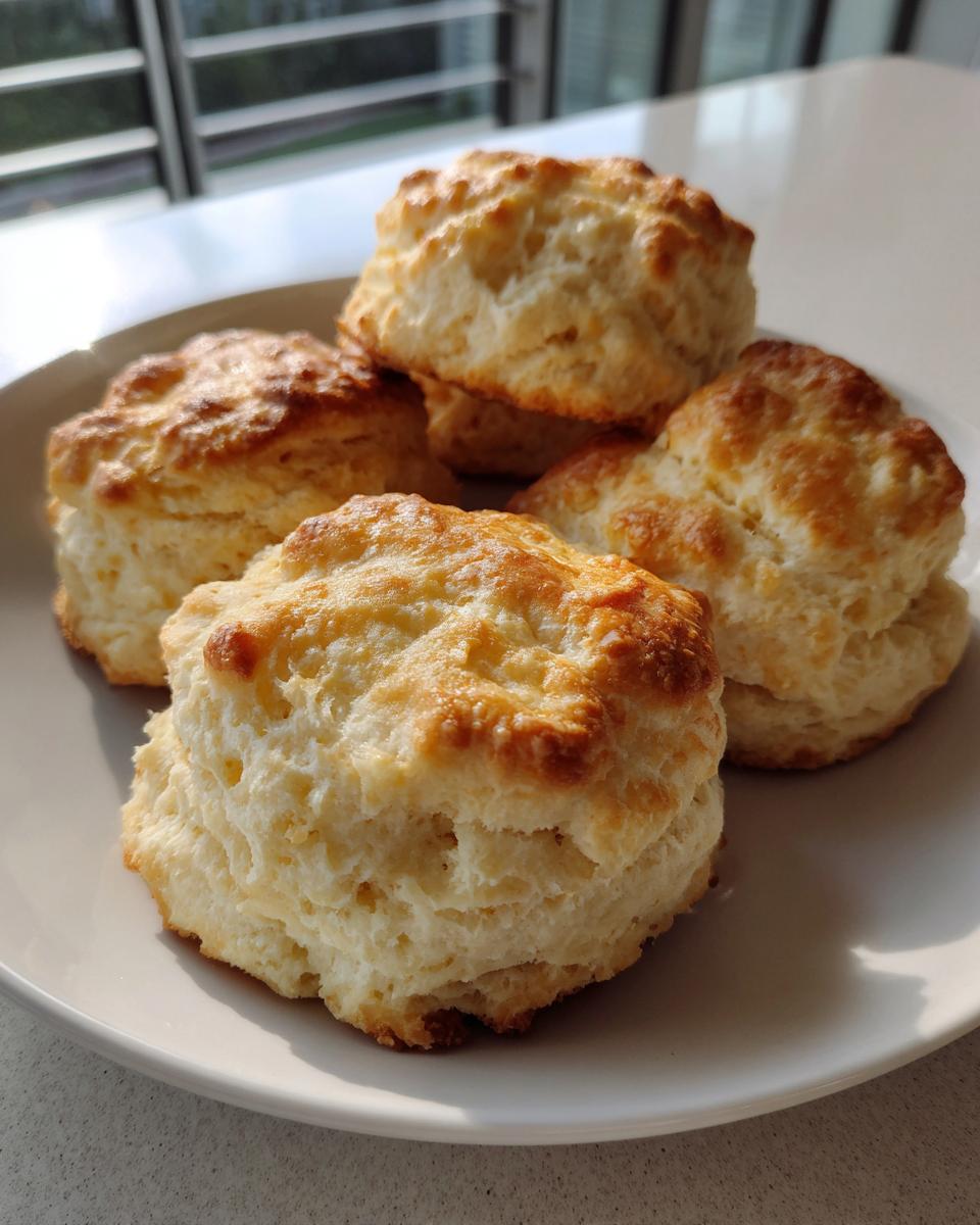 3-Ingredient Sour Cream Biscuits - detail 1