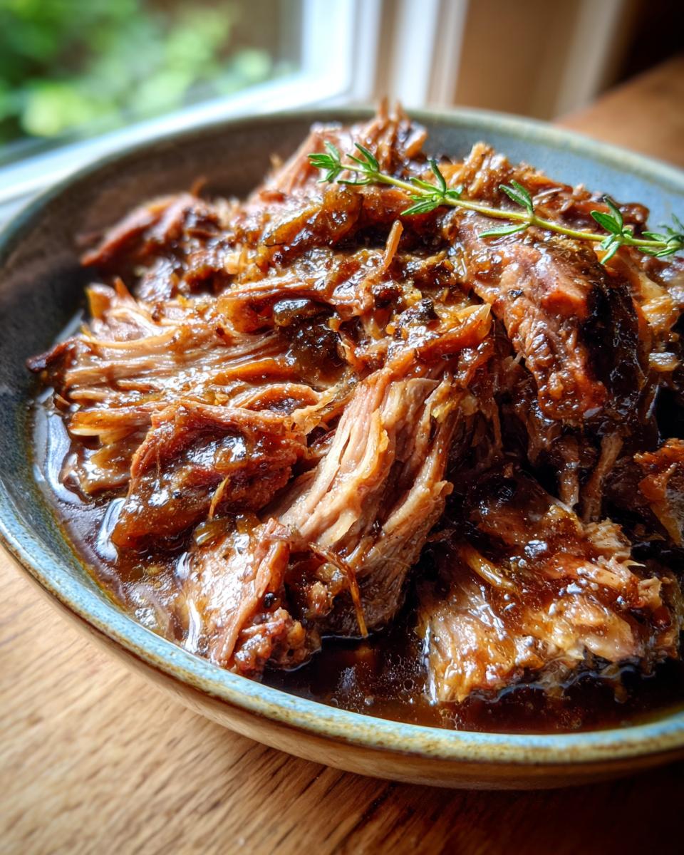 Apple Cider Braised Pork Shoulder - detail 2
