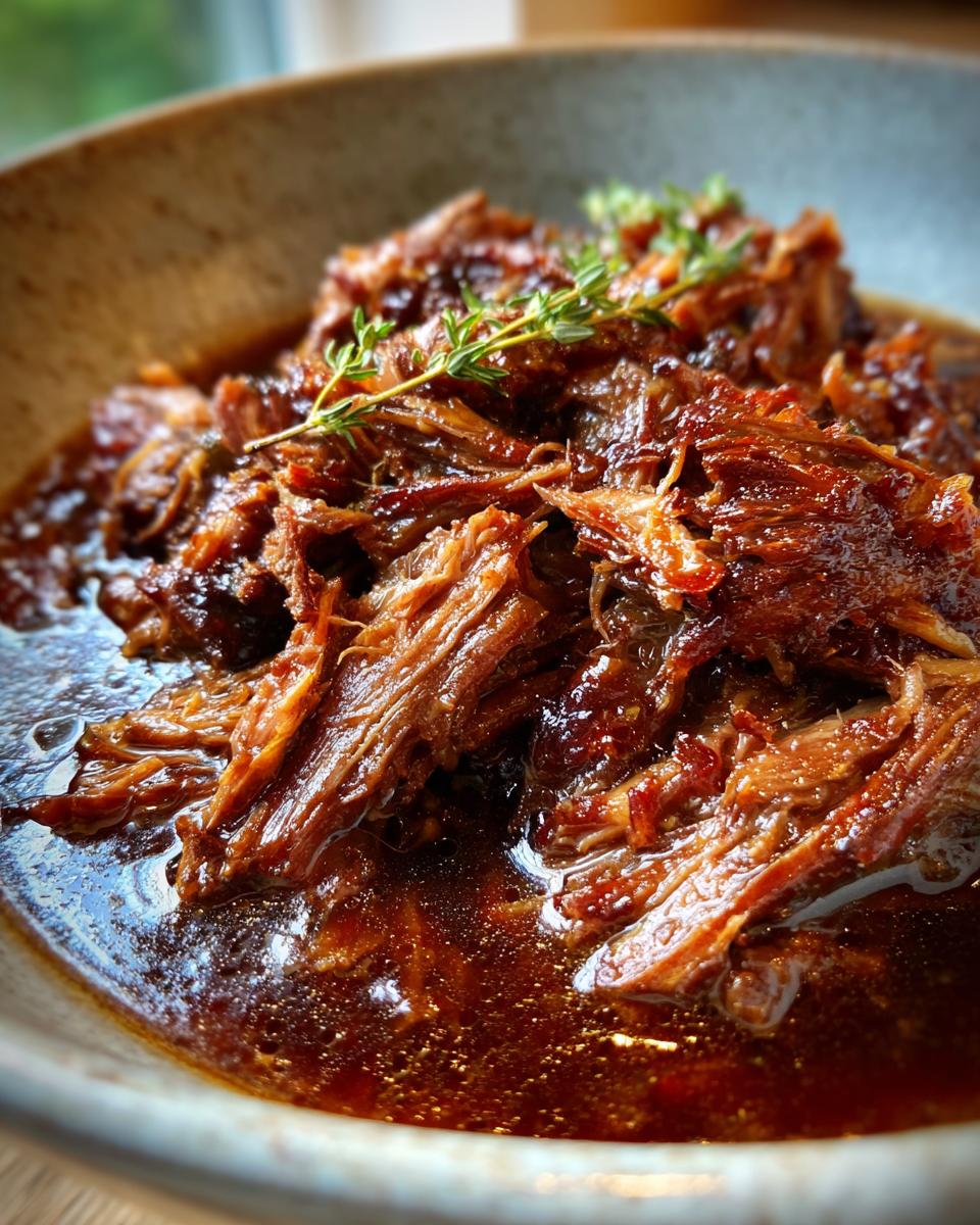 Apple Cider Braised Pork Shoulder - detail 3