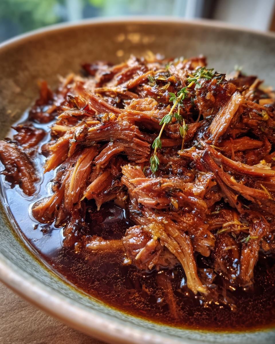 Apple Cider Braised Pork Shoulder - detail 4