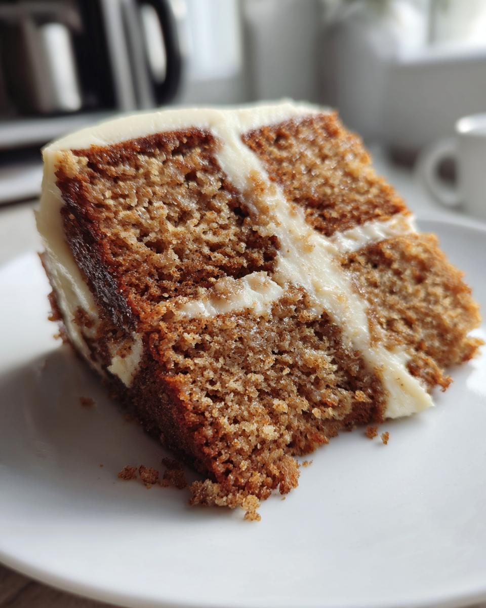 Banana Cake with Cream Cheese Frosting - detail 4