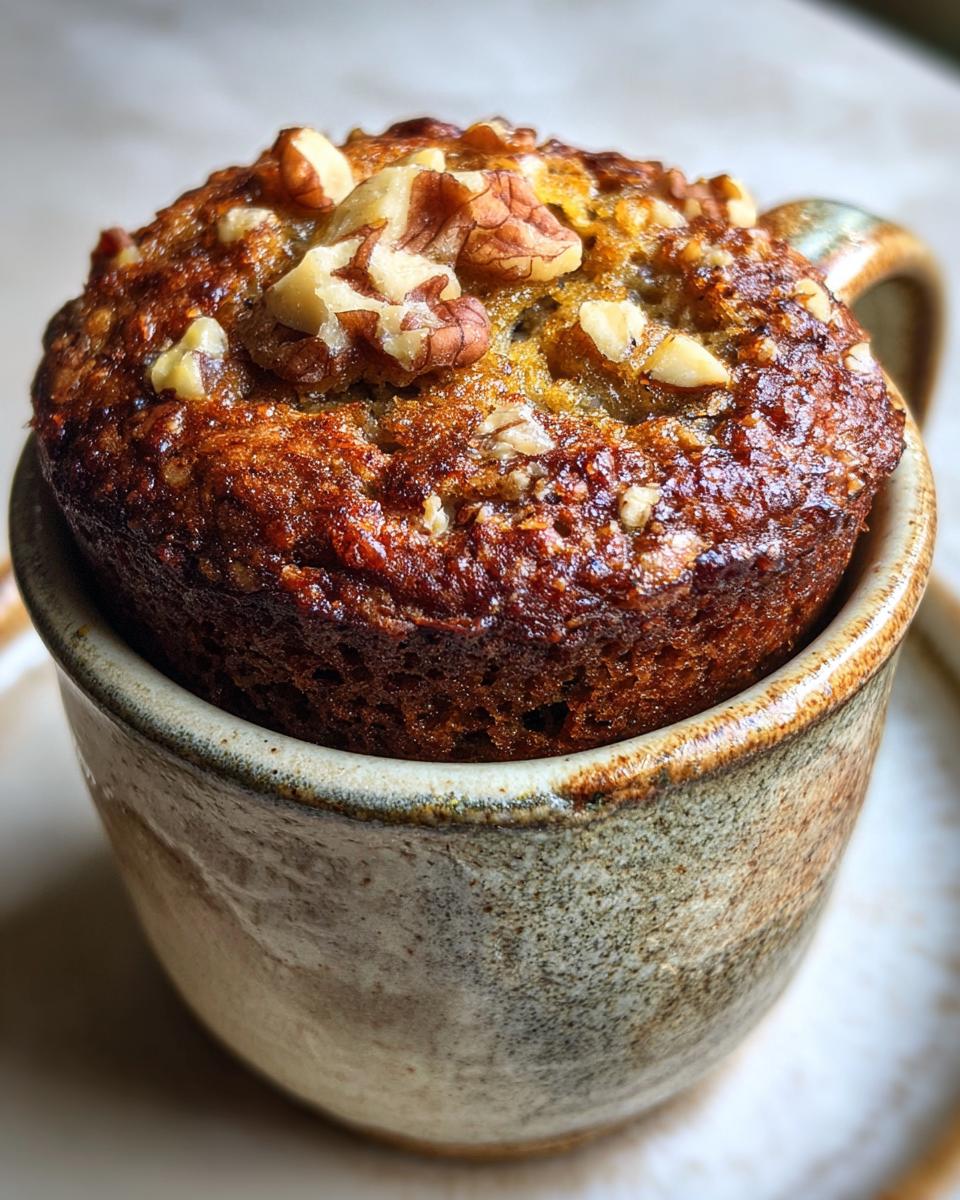Banana Nut Cottage Cheese Mug Muffin - detail 2