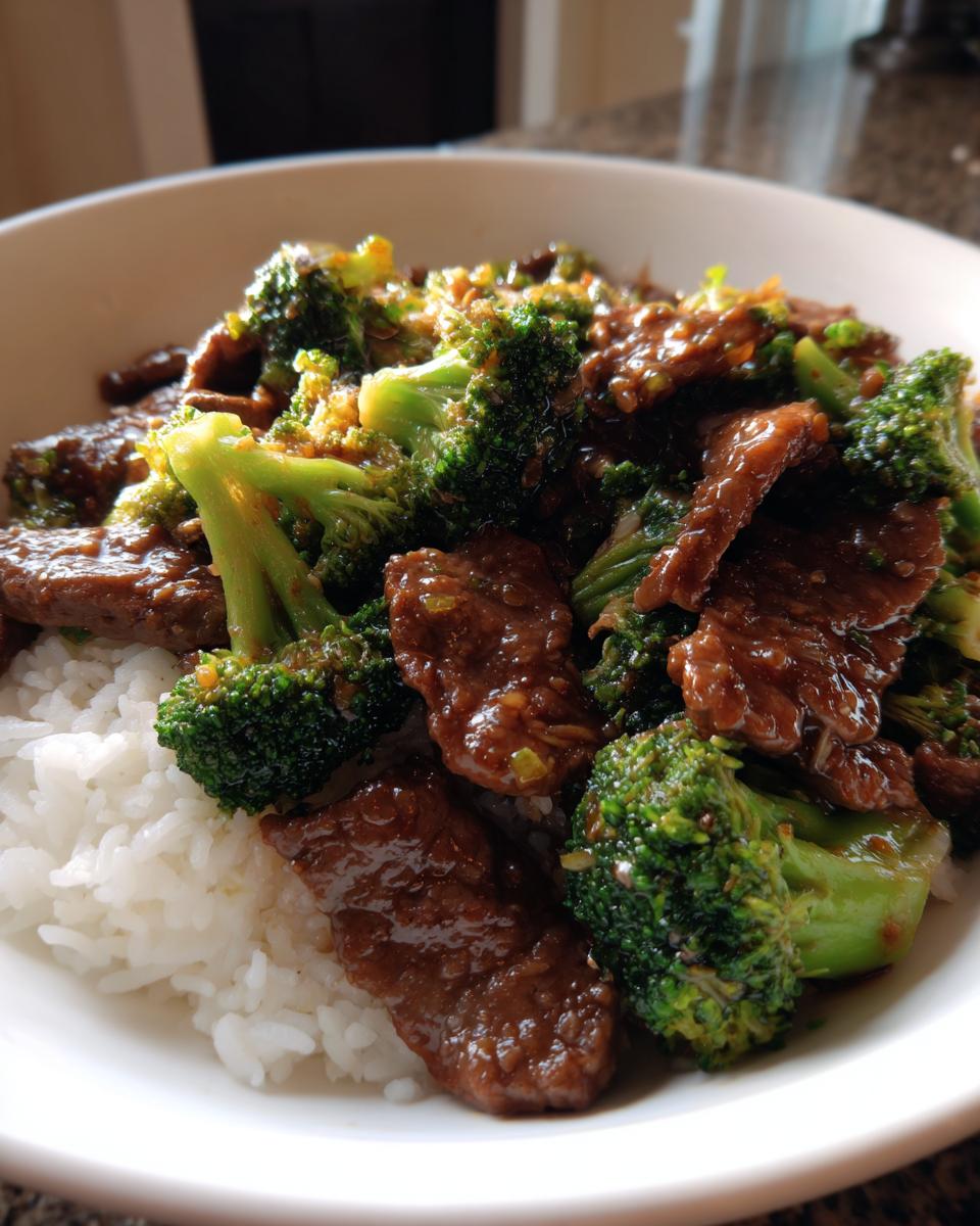 Beef and Broccoli Stir-Fry - detail 2