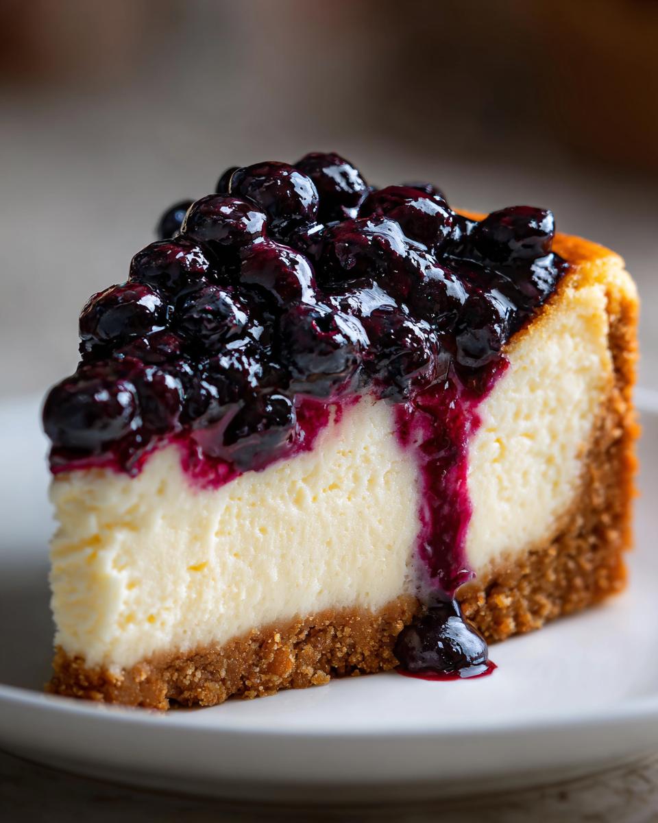 Blueberry Cheesecake - detail 1