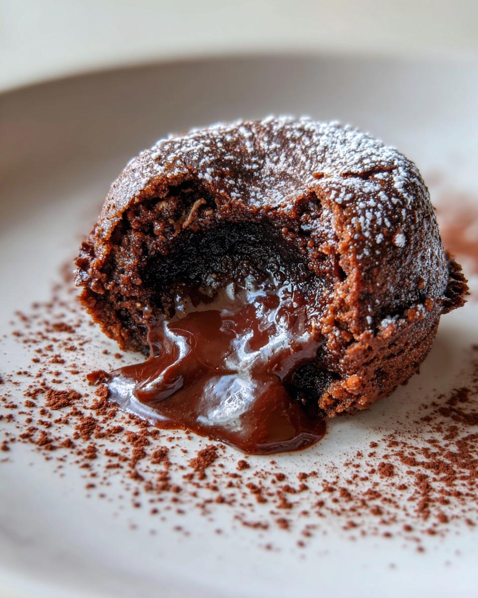Brownie Bombs with Chocolate Truffles - detail 2