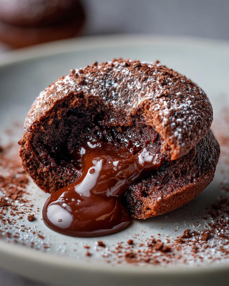 Brownie Bombs with Chocolate Truffles - detail 4