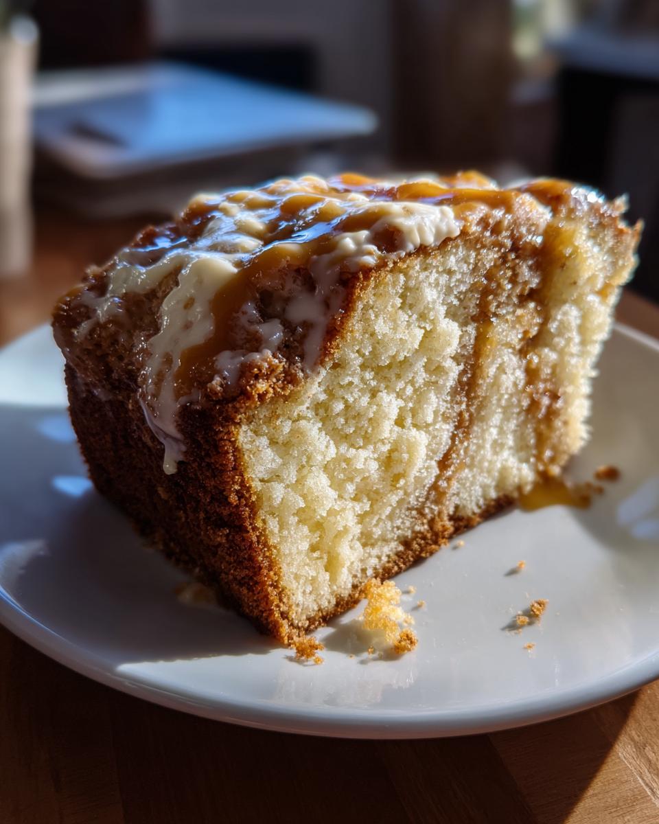 Caramel Cream Cheese Pound Cake - detail 3