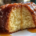 Caramel Pound Cake with Glaze