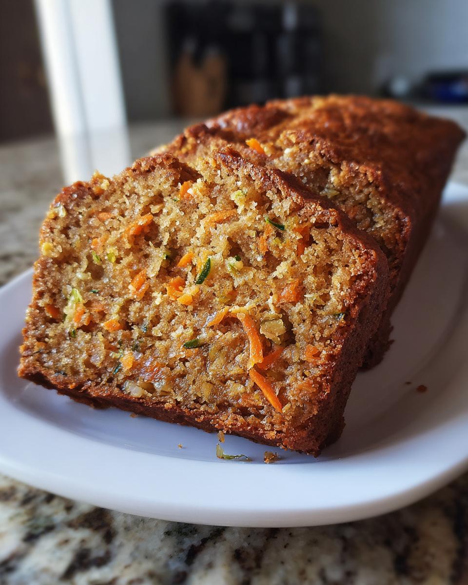 Carrot Apple Zucchini Bread - detail 2