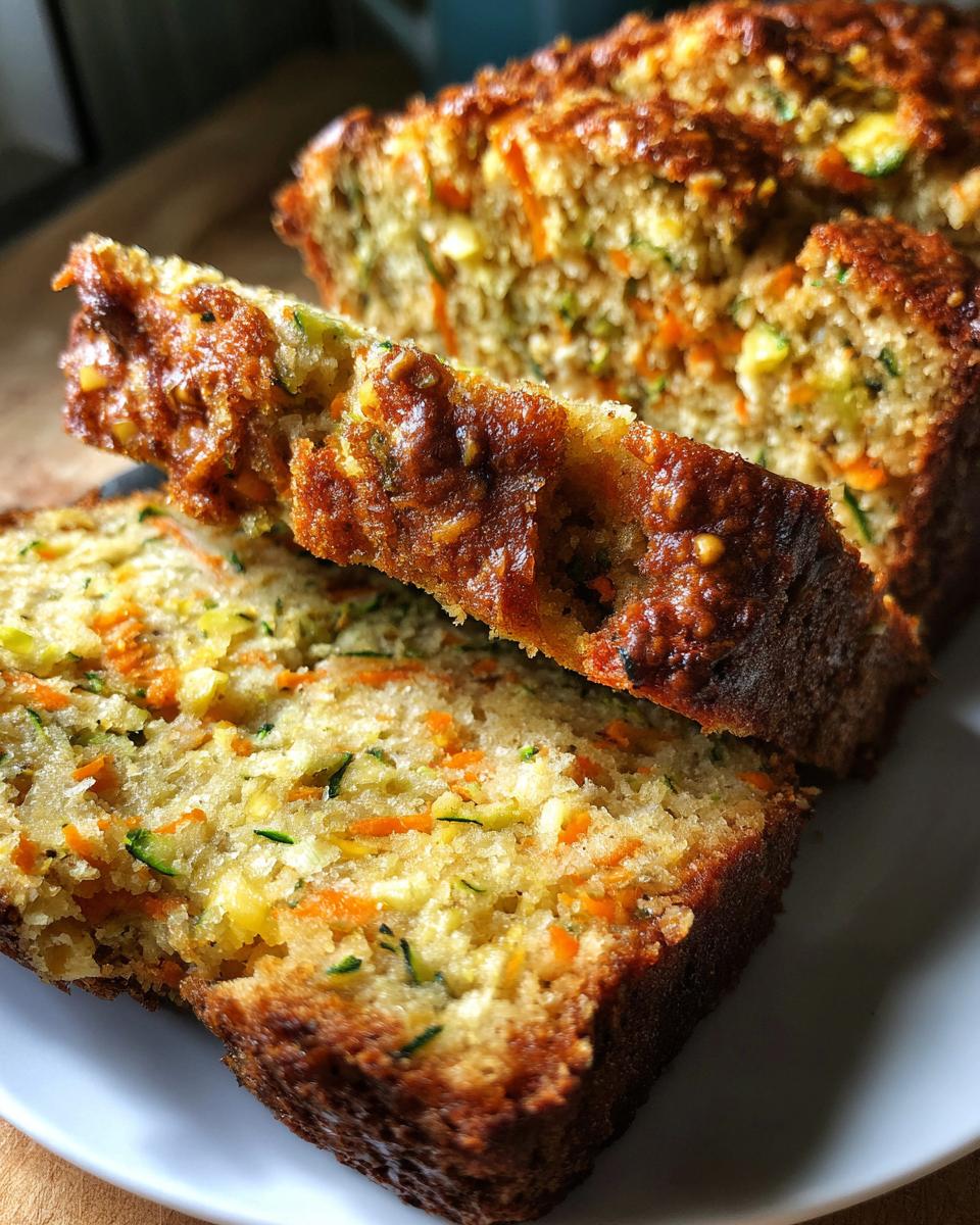 Carrot Apple Zucchini Bread - detail 3