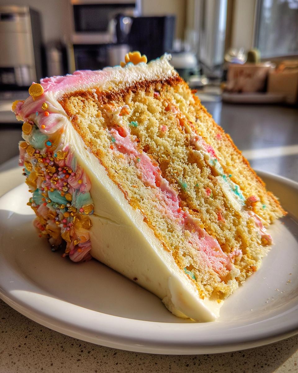 Celebration Cake with Amazing Frosting - detail 1