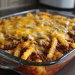 Cheeseburger French Fry Casserole