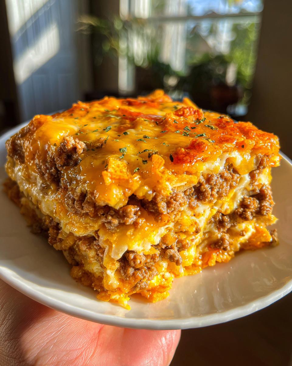 Cheesy Dorito Taco Casserole - detail 3