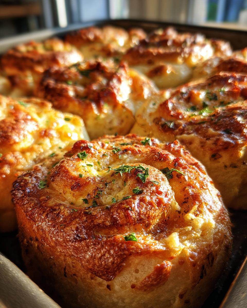 Cheesy Garlic Butter Rollups - detail 2
