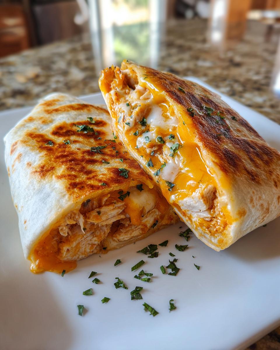 Cheesy Quesarito - detail 1
