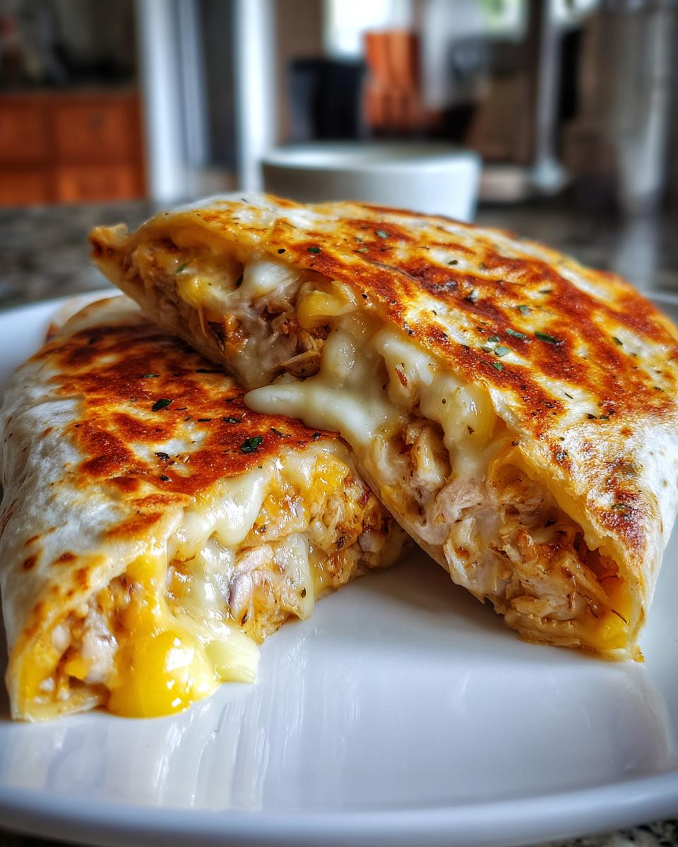 Cheesy Quesarito - detail 2