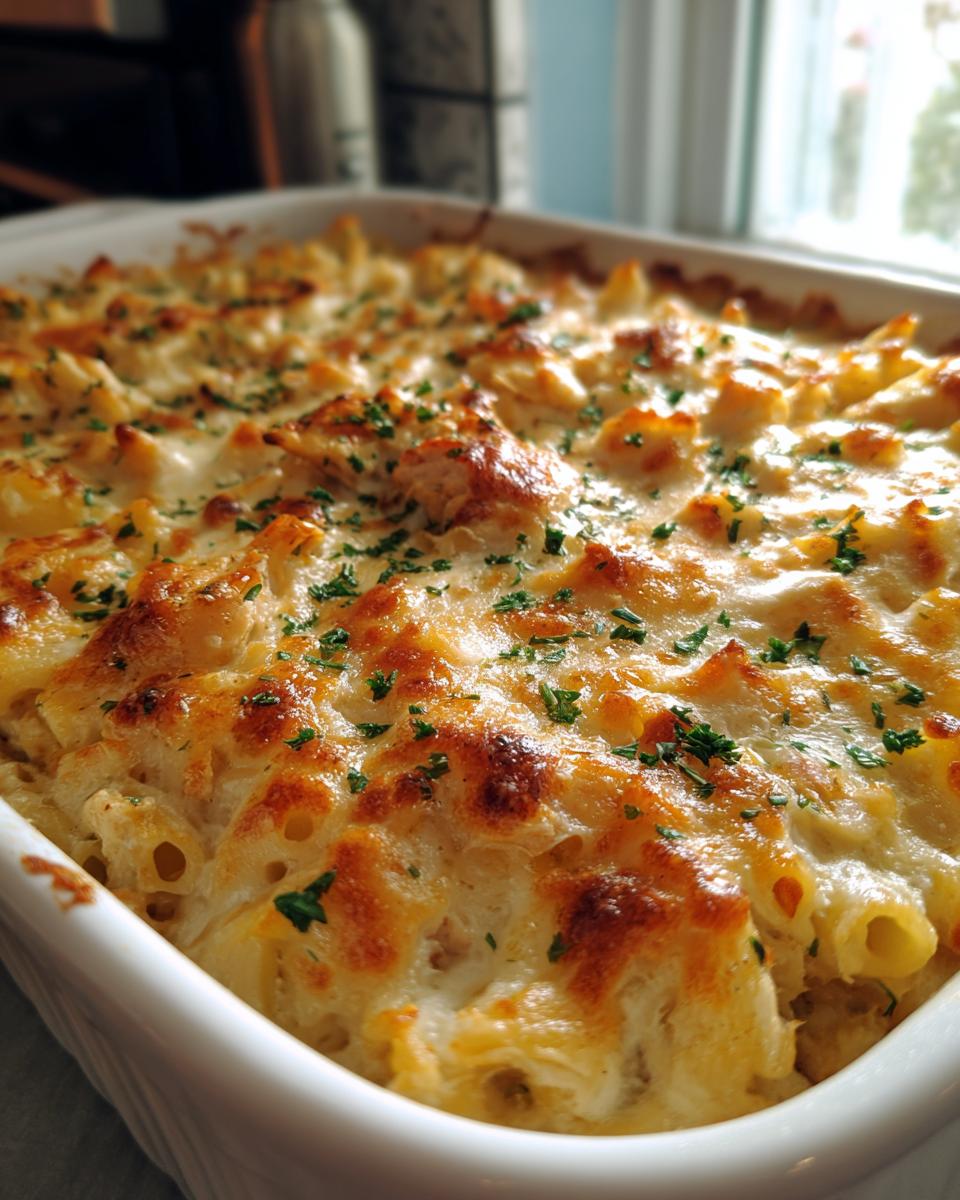 Chicken Alfredo Casserole - detail 2