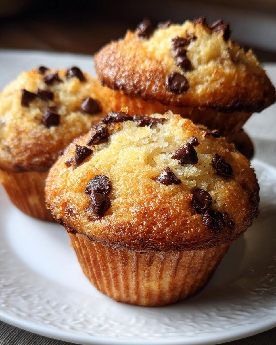 Chocolate Chip Cream Muffins - detail 1