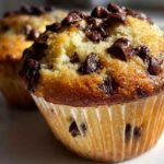 Chocolate Chip Cream Muffins