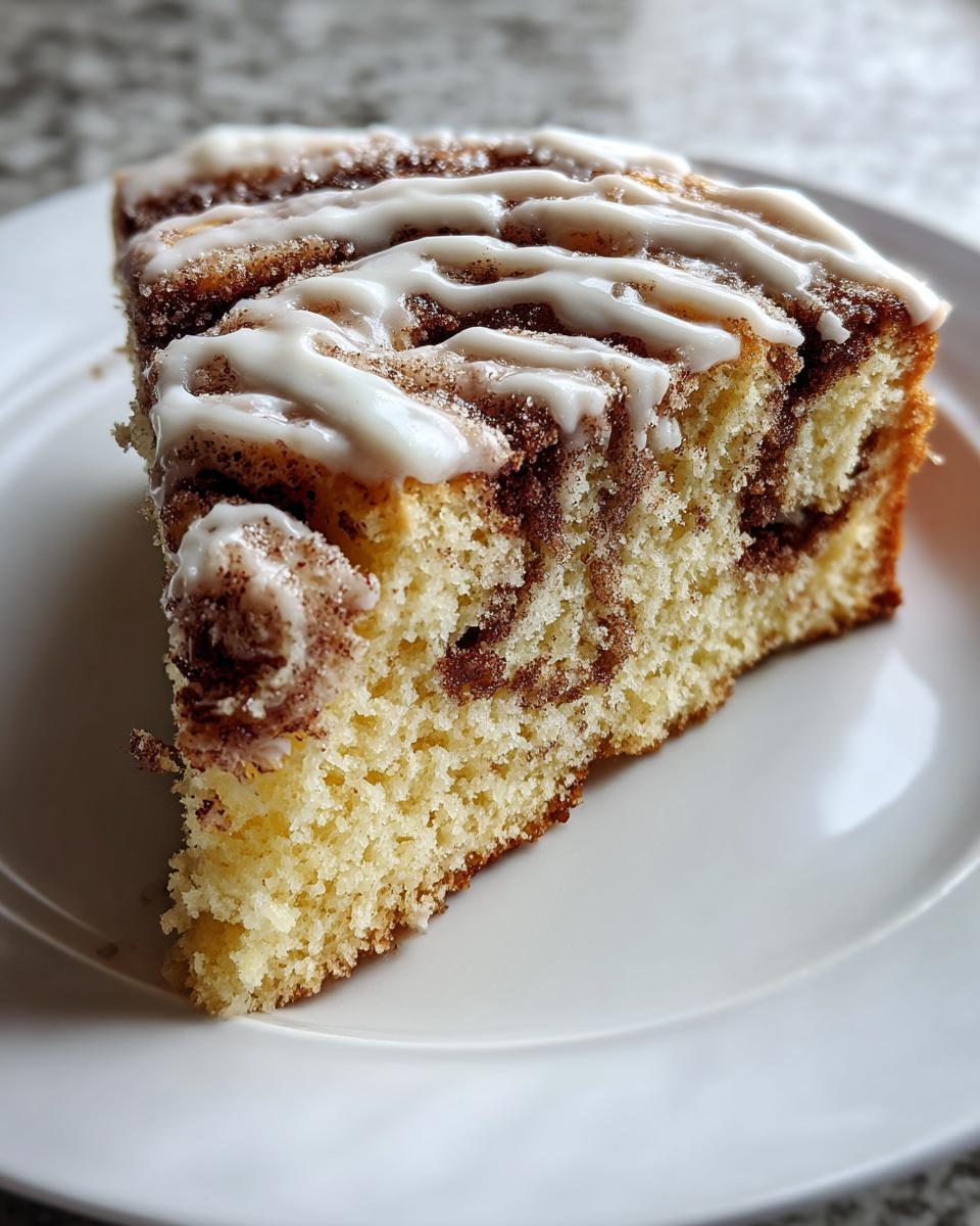 Cinnamon Roll Cake - detail 1