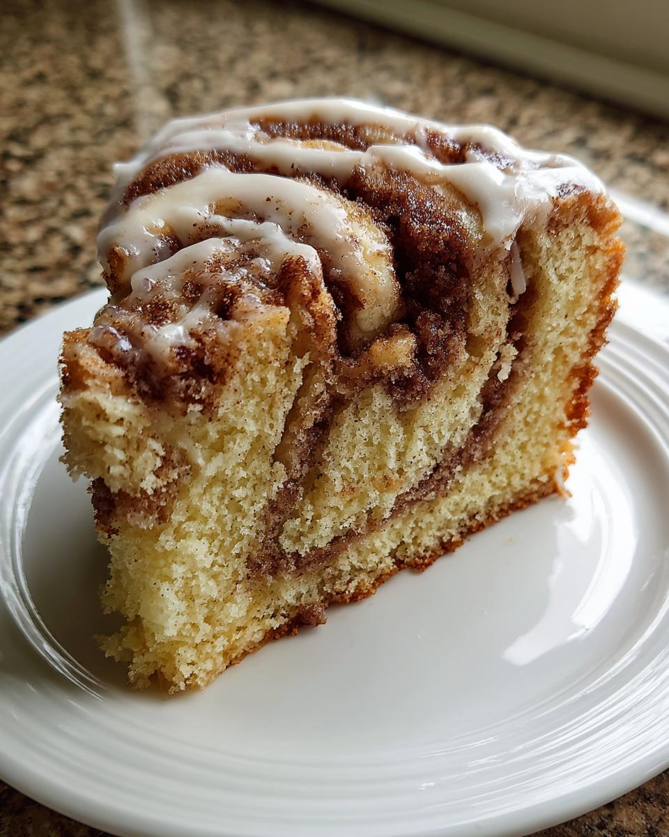 Cinnamon Roll Cake - detail 2
