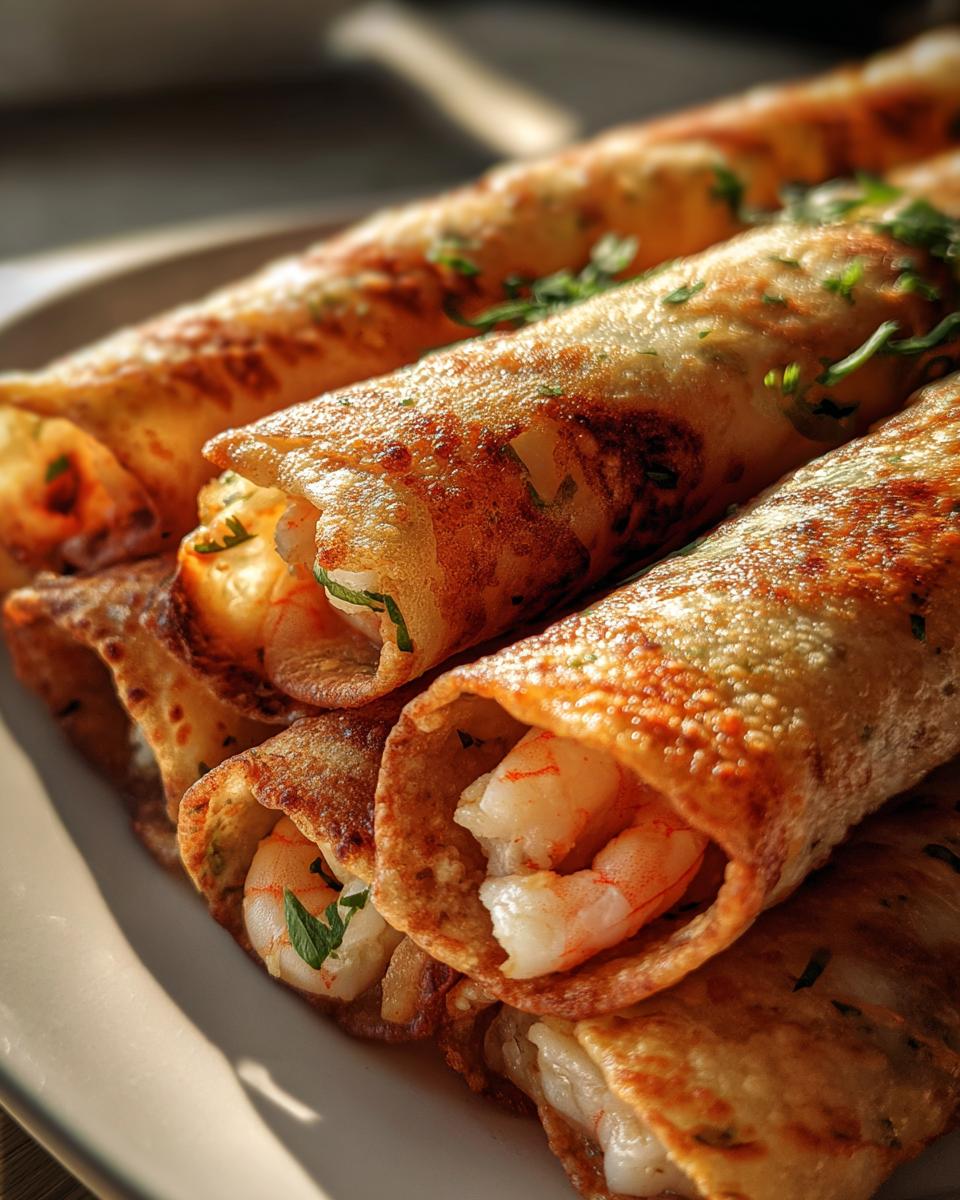 Crab-Shrimp Queso Tortilla Tubes - detail 1