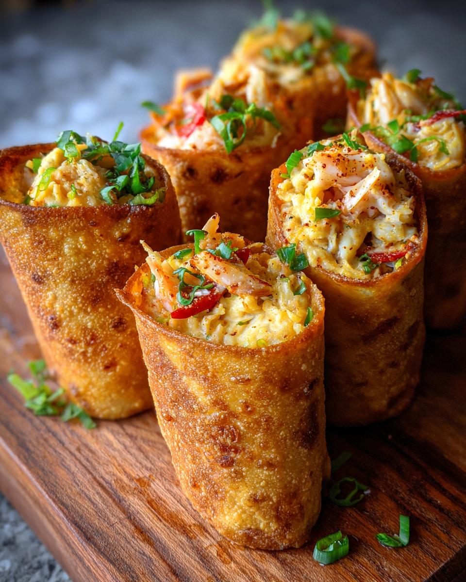 Crab-Shrimp Queso Tortilla Tubes - detail 4
