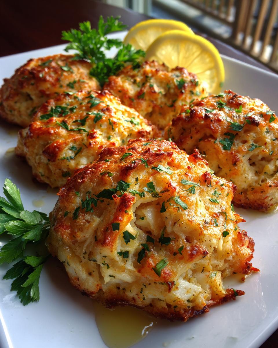 Crab-Stuffed Cheddar Bay Biscuits with Lemon Butter - detail 1