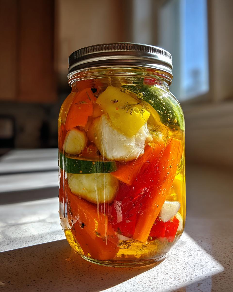 Crisp Refrigerator Pickled Vegetables - detail 1