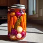 Crisp Refrigerator Pickled Vegetables
