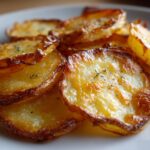 Crispy Cheesy Baked Potato Slices