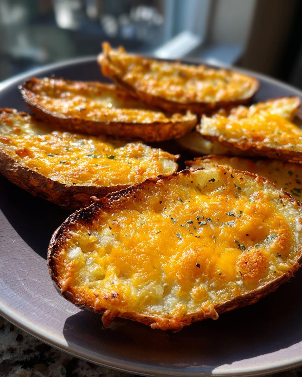 Crispy Cheesy Baked Potato Slices - detail 3