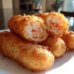 Crispy Shrimp Puff Rolls