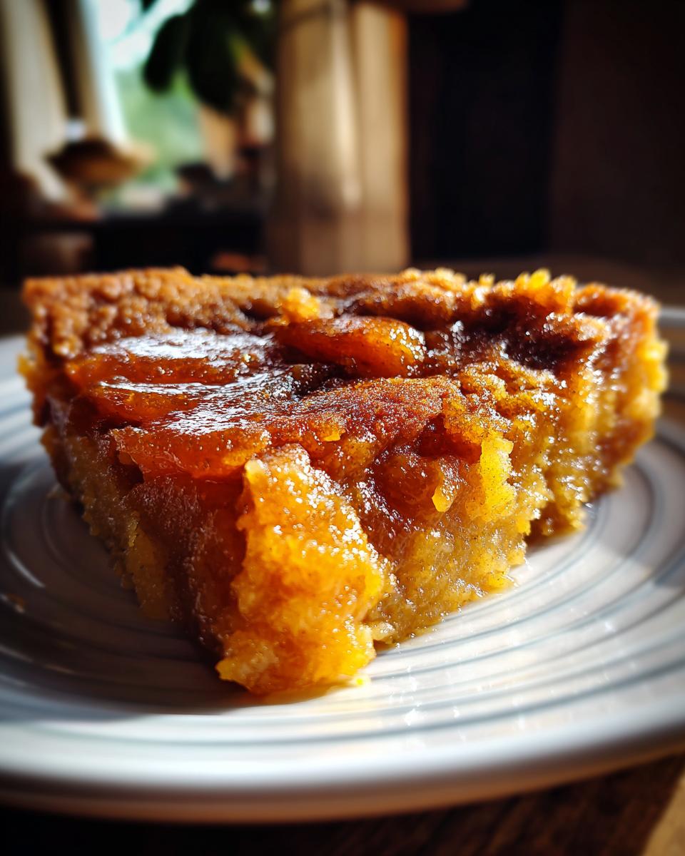 Crockpot Pumpkin Cobbler - detail 4