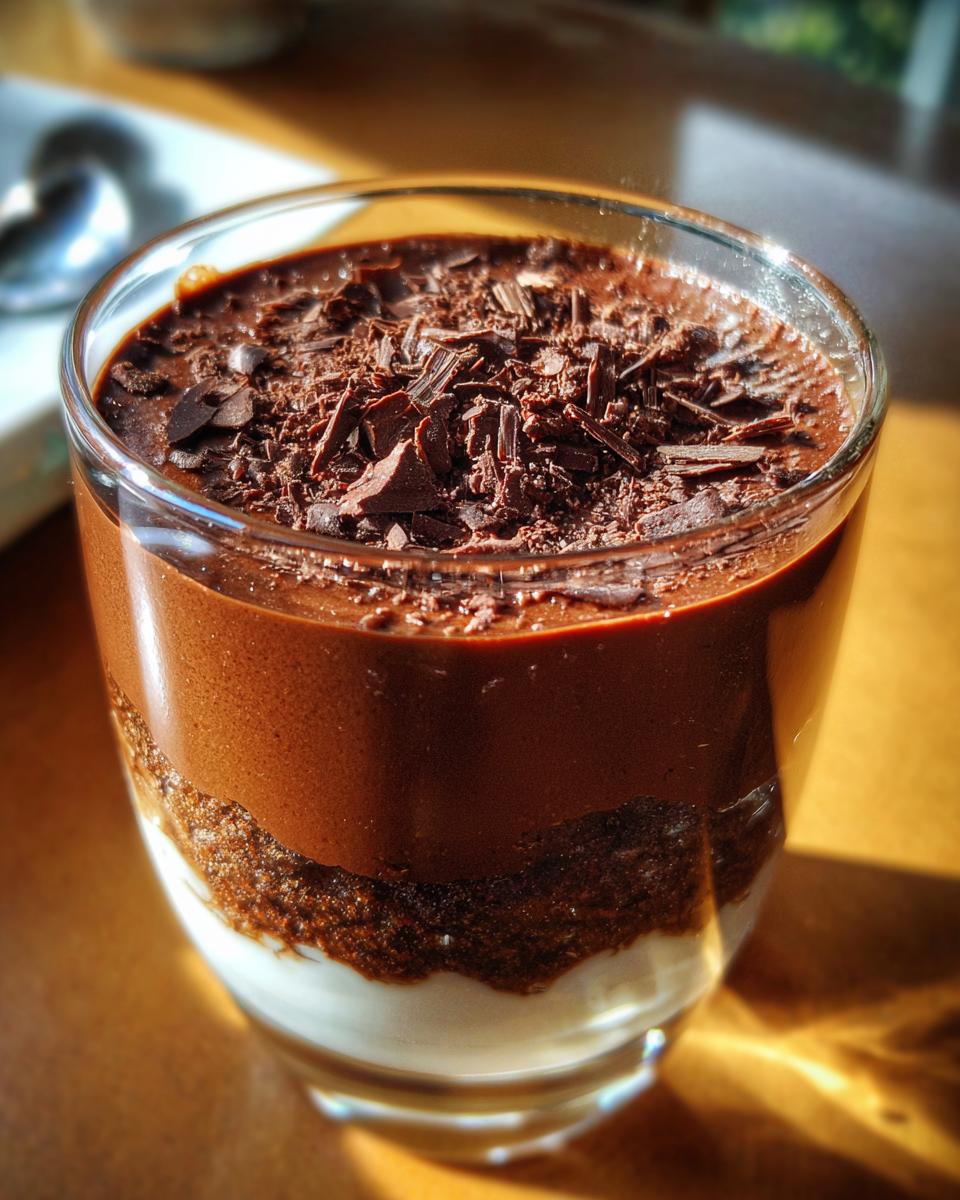 Decadent Layered Chocolate Pudding Dessert - detail 2
