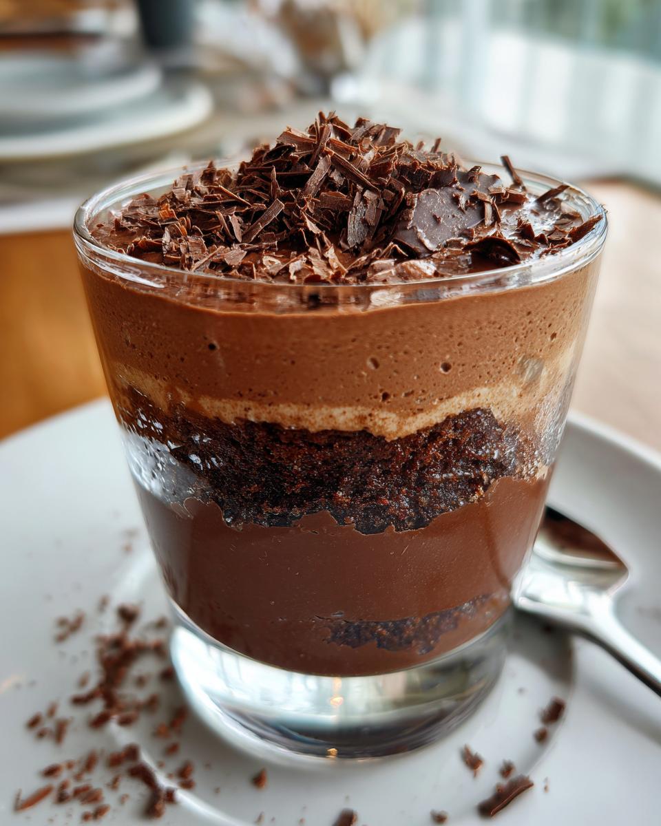 Decadent Layered Chocolate Pudding Dessert - detail 3