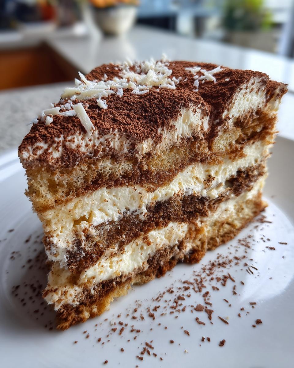 Decadent Tiramisu Cake - detail 1
