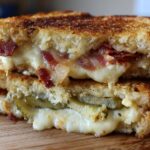 Dill Pickle Bacon Grilled Cheese
